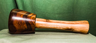 Carvers Mallet in Lignum Vitae and Ash. GRH_20170415_Turning_035.jpg