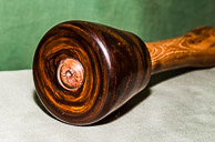 Carvers Mallet in Lignum Vitae and Ash. GRH_20170415_Turning_049.jpg